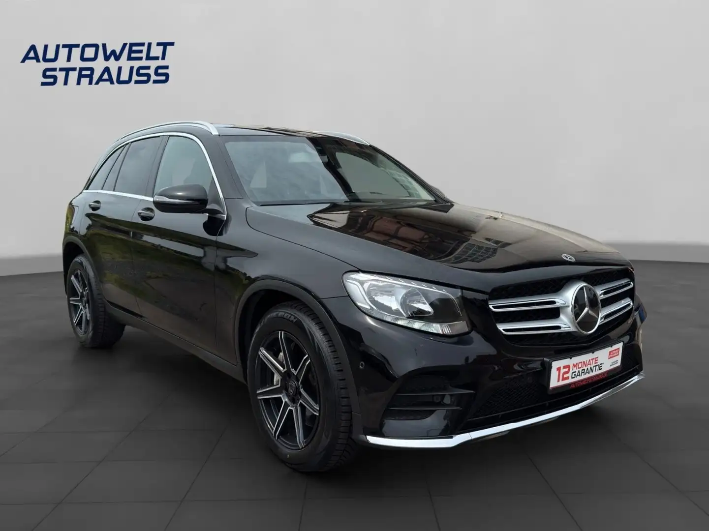 Mercedes-Benz GLC 250 D 4MATIC AMG LINE/ACC/AHK/12 M.GARANTIE Schwarz - 1
