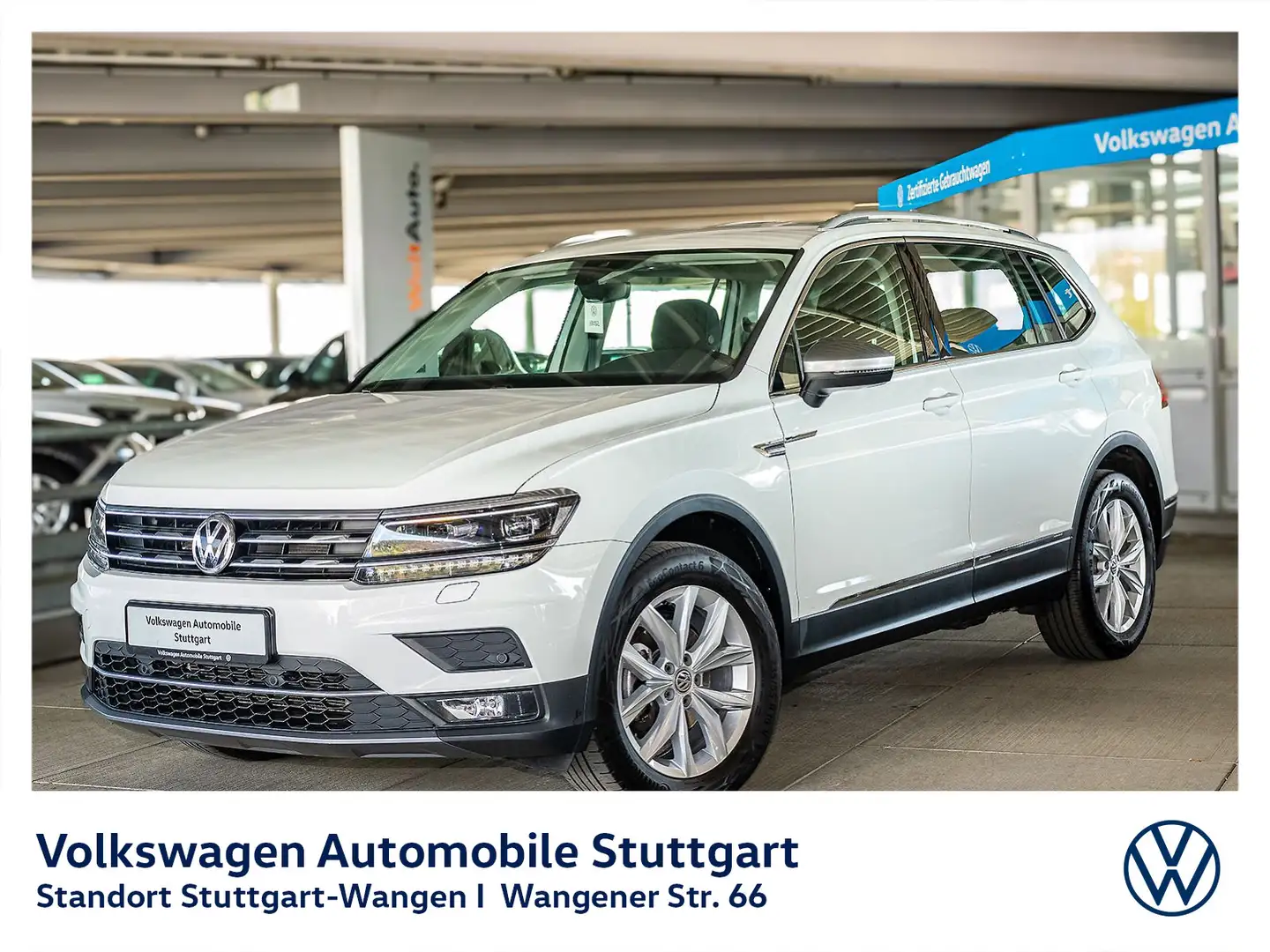 Volkswagen Tiguan Allspace Highline 1.5 TSI DSG  Navi  AHK Weiß - 1