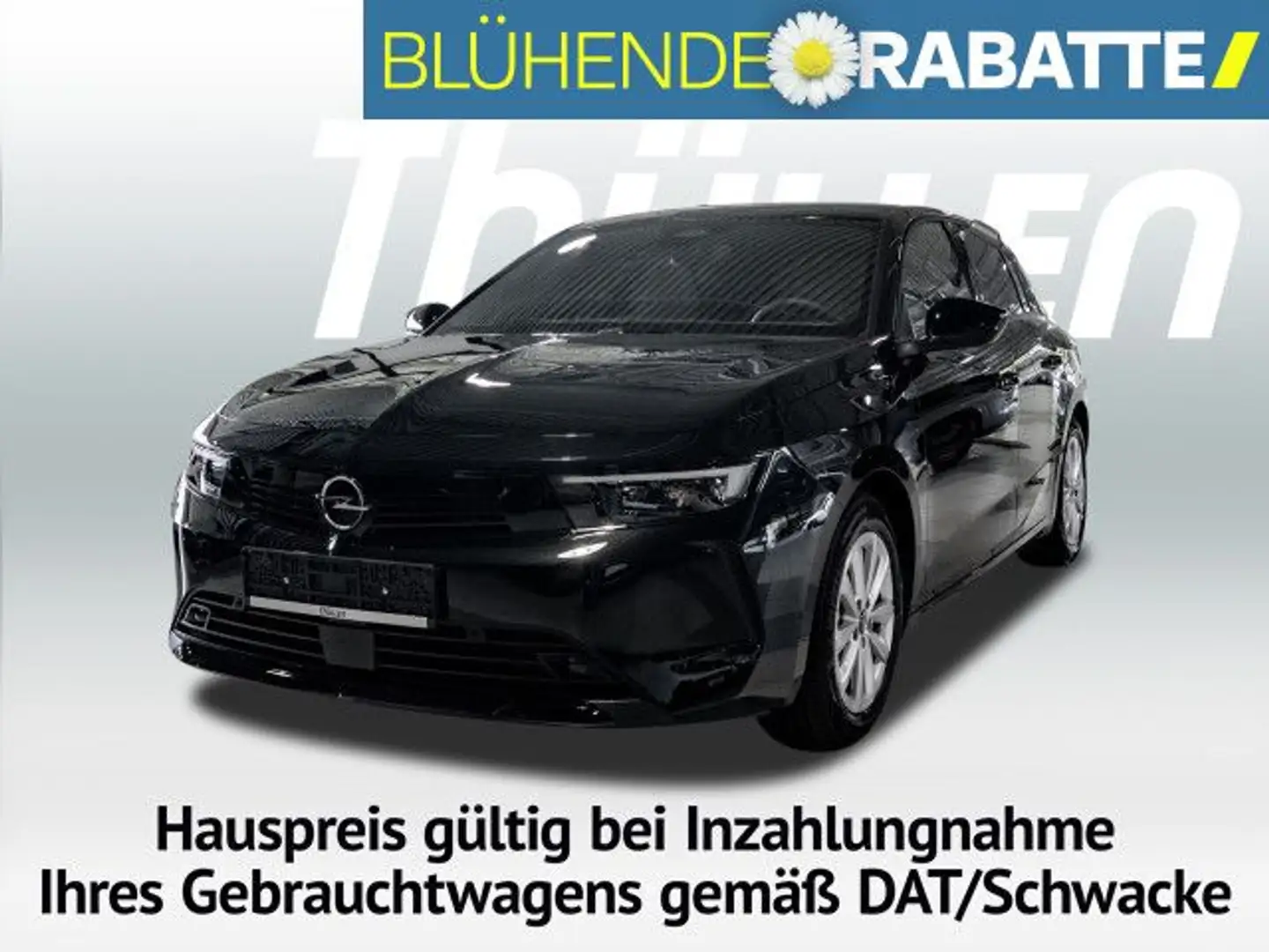 Opel Astra 1.2 Edition Automatik Komfortpaket Bluetooth Schwarz - 1