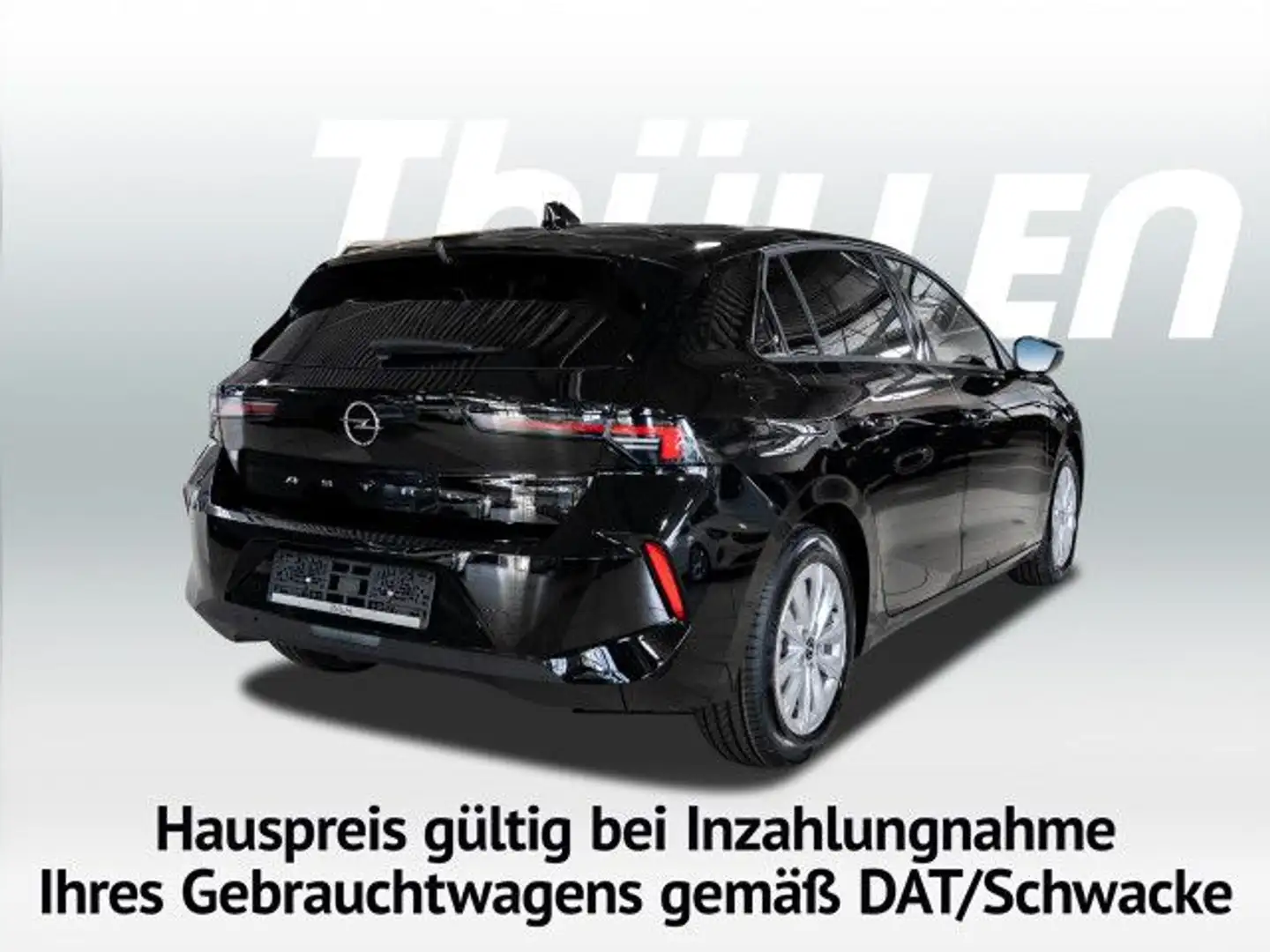 Opel Astra 1.2 Edition Automatik Komfortpaket Bluetooth Schwarz - 2