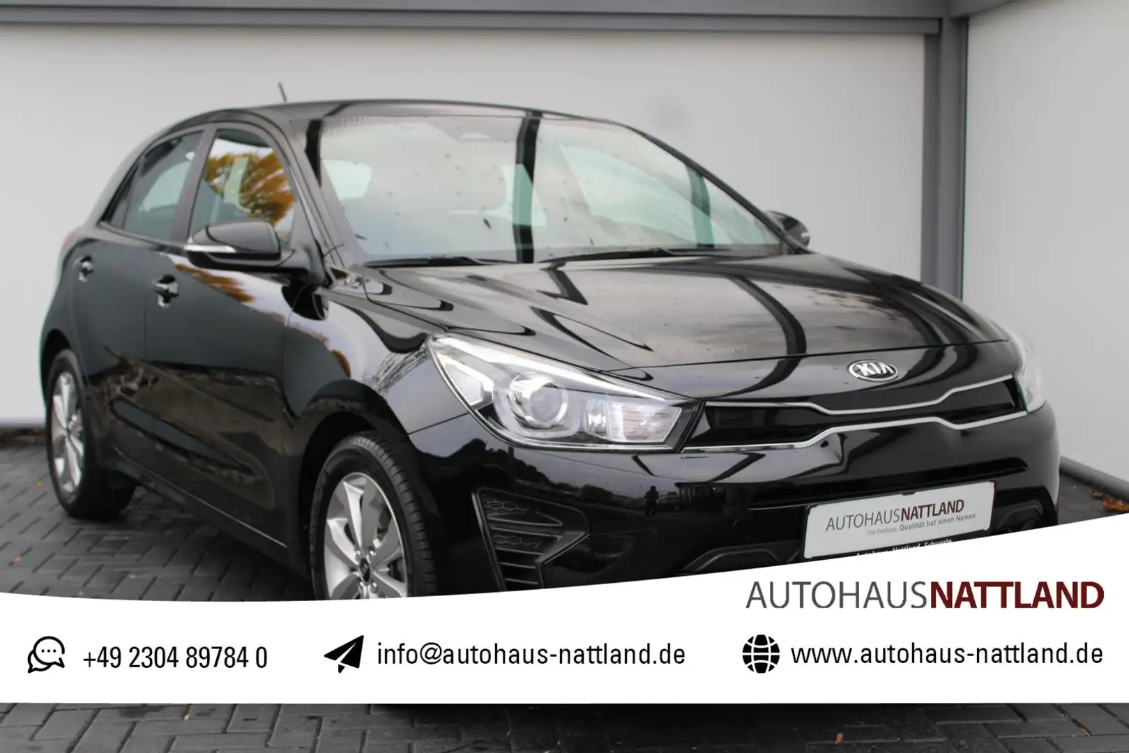 Kia Rio Vision 1.0 TGDI PDC Klimaauto. Sitzh. DAB Noir - 1