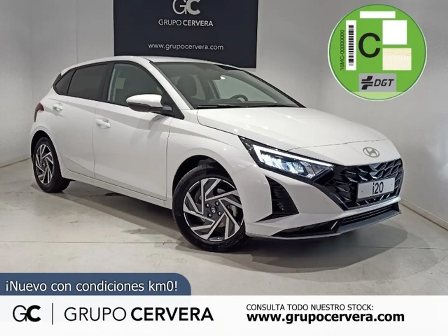 Hyundai i20 1.0 TGDI Klass 100 Blanc - 1