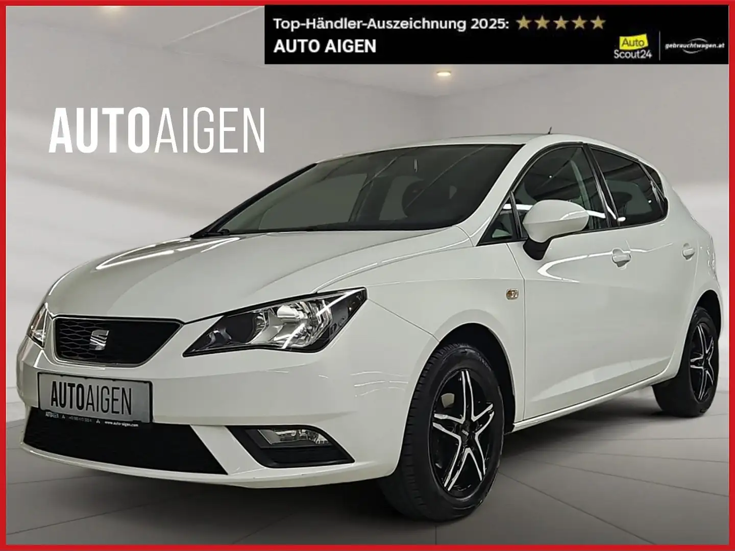 SEAT Ibiza 1,2 * CHILLI & STYLE * 2. BESITZ * ab € 99,- pM Weiß - 1