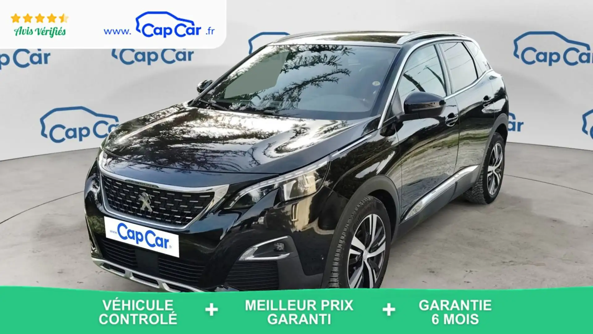 Peugeot 3008 II 1.5 BlueHDi 130 EAT8 GT-Line Zwart - 1