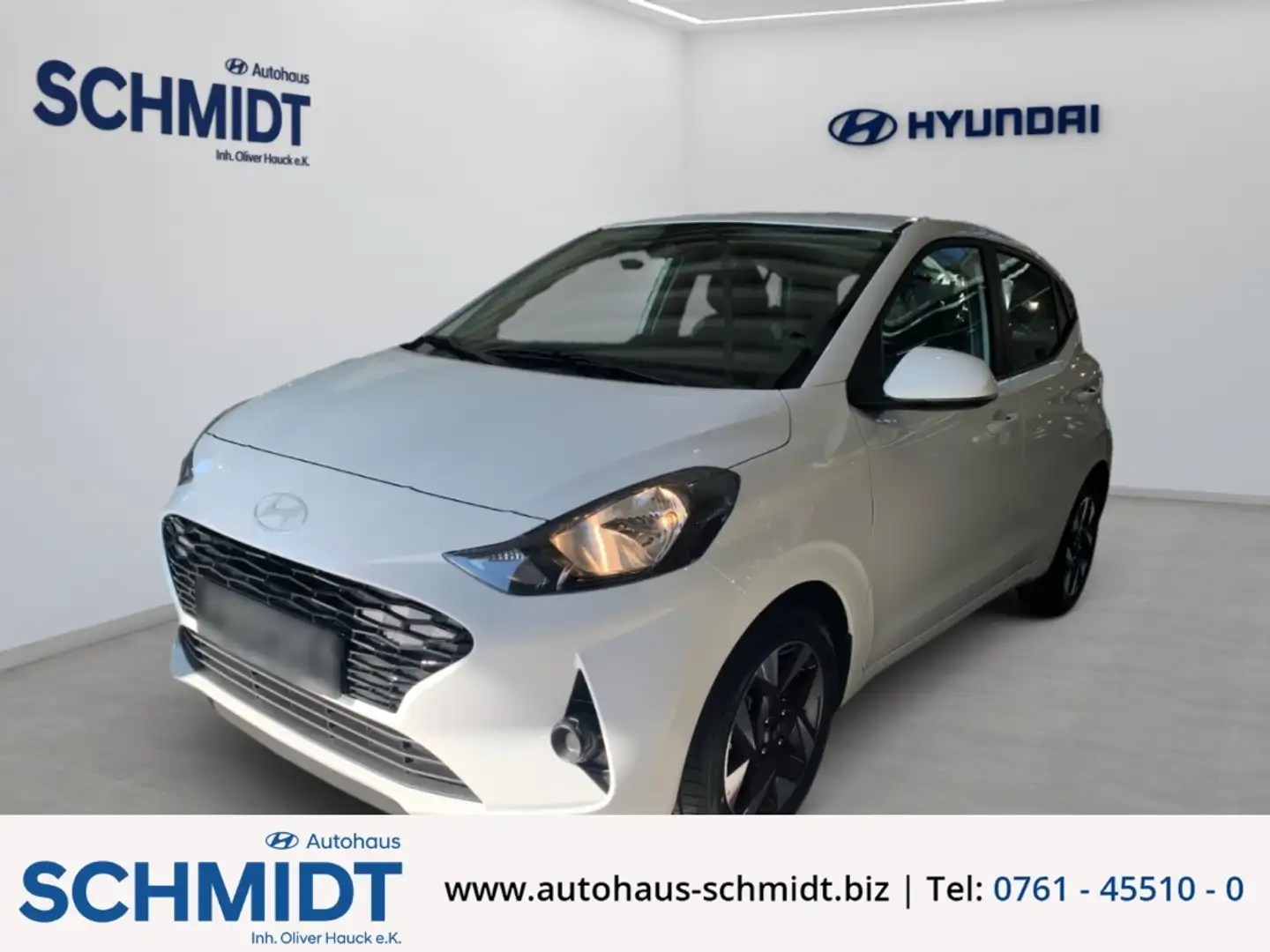 Hyundai i10 Trend 1.0 Navi Apple CarPlay Android Auto Musikstr Weiß - 1