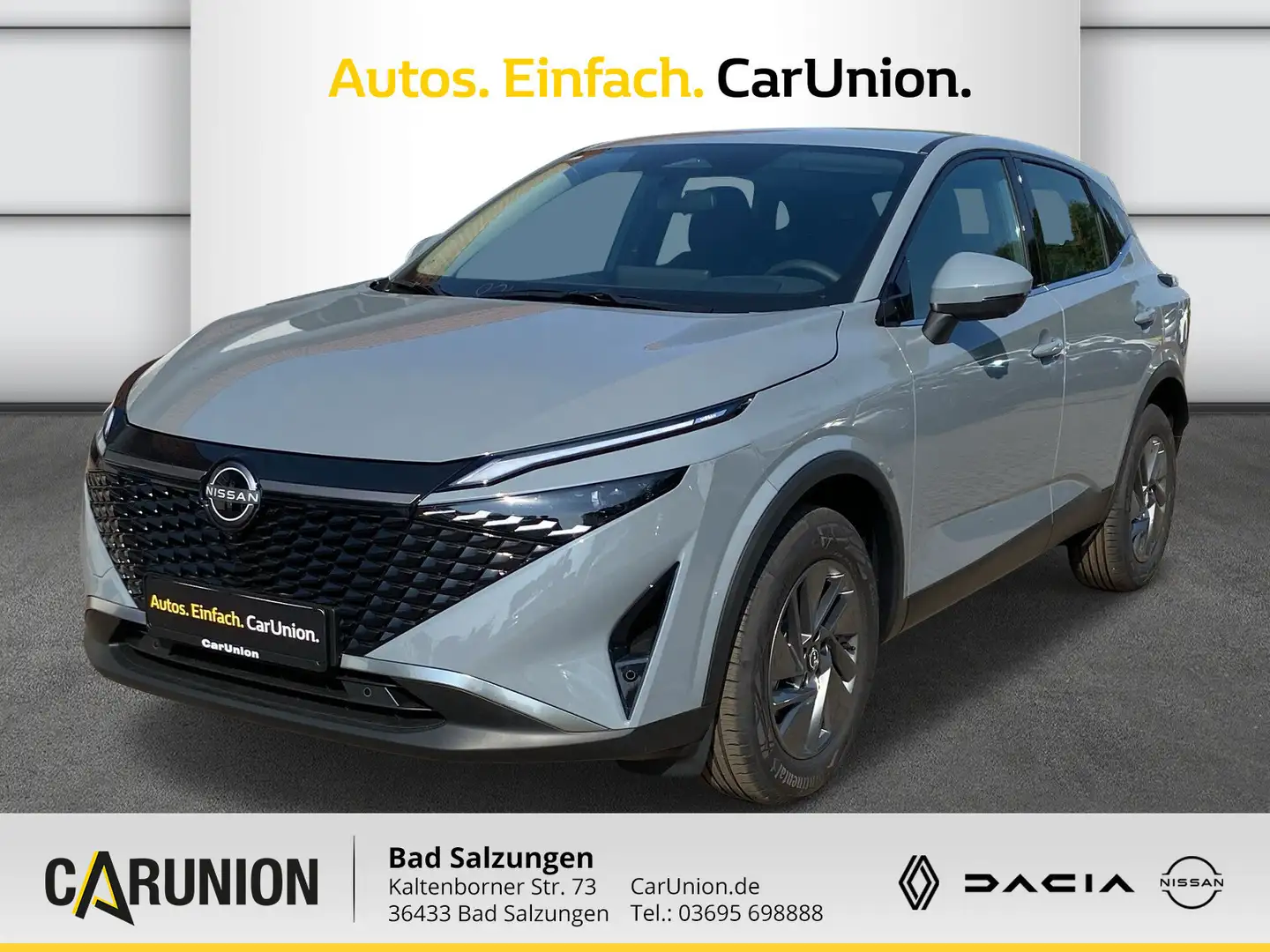 Nissan Qashqai 1.3 DIG-T 140 PS 4x2 Acenta Gris - 1
