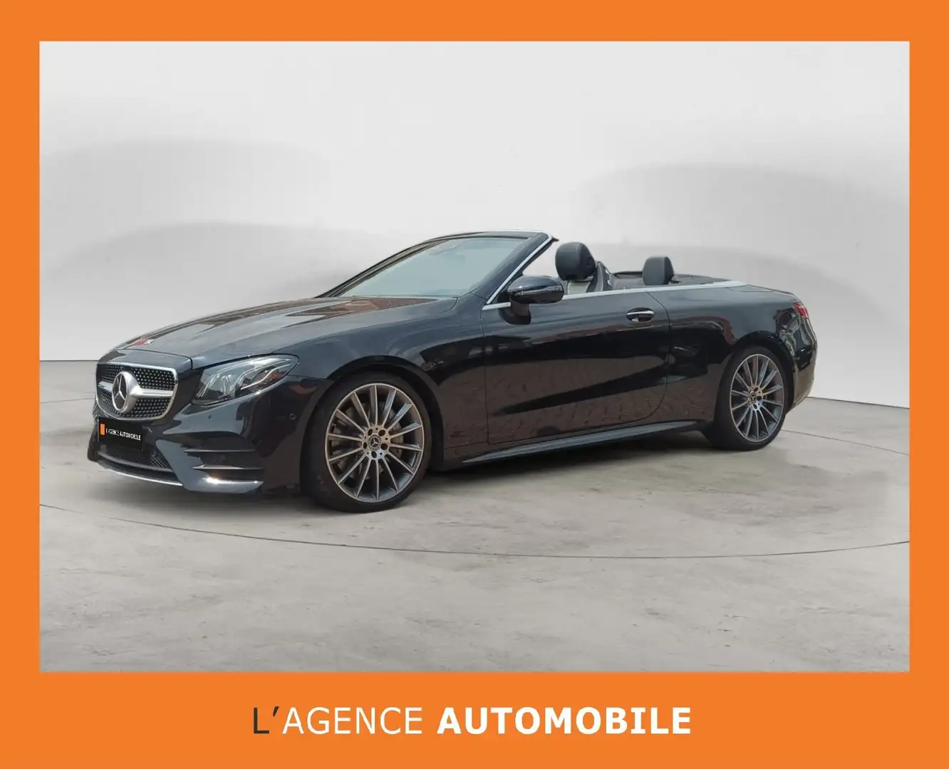 Mercedes-Benz E 350 Cabriolet Garantie 12 à 48 mois Noir - 1