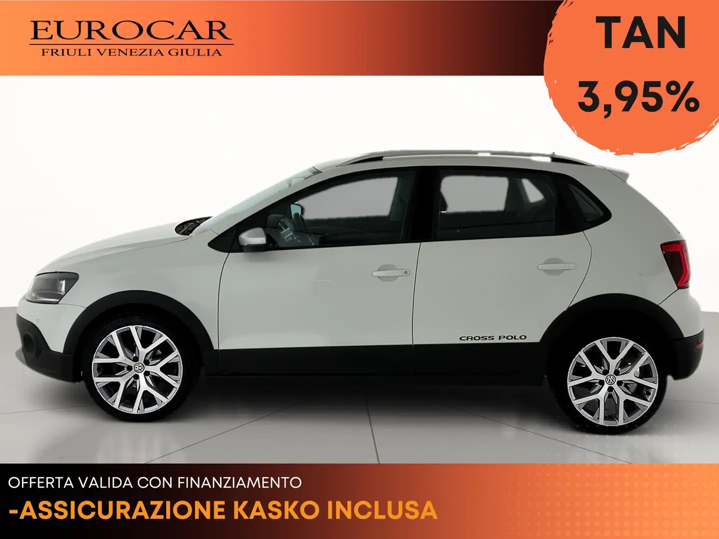 Volkswagen Polo Cross 5p 1.4 tdi bm cross dsg Blanc - 2