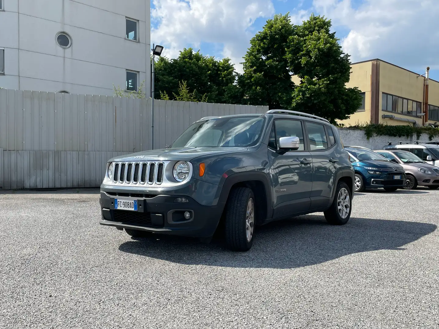 Jeep Renegade 1.6 Mjt Limited 120CV EU6 Grigio - 2