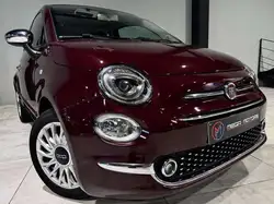 Fiat 500 1.2i 70CV "LOUNGE" TOiT PANO AiRCO NAVi BORDEAUX METALLiC