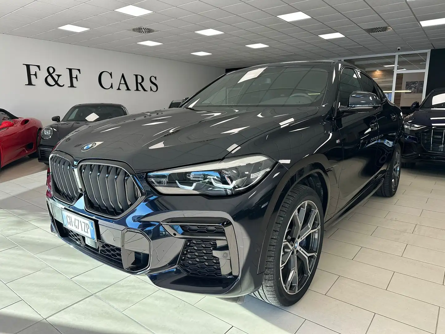 BMW X6 xdrive40d Msport Uff.Italiana Unì proprietario Blu/Azzurro - 1