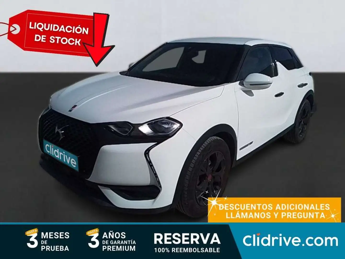 DS Automobiles DS 3 Crossback Puretech Performance Line 100 Blanco - 1