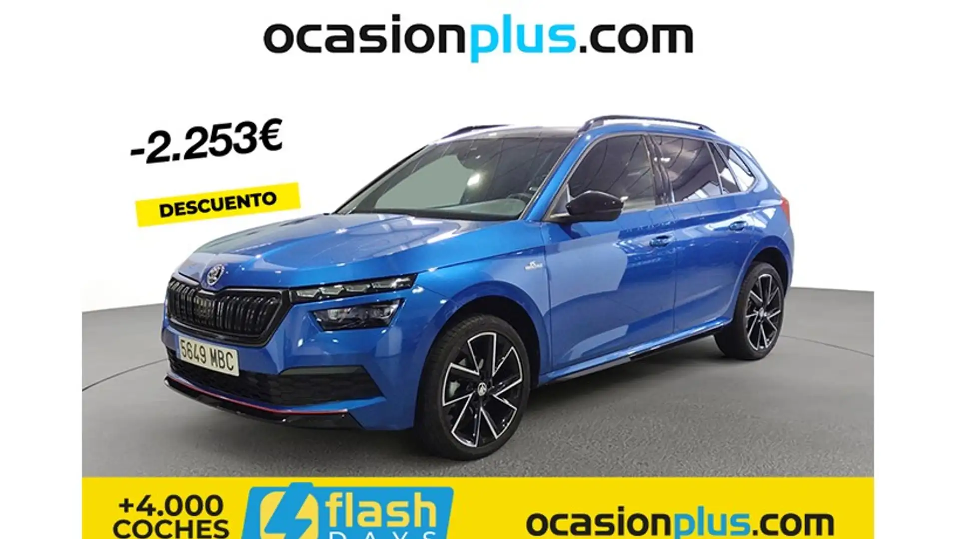 Skoda Kamiq 1.5 TSI Montecarlo Azul - 1