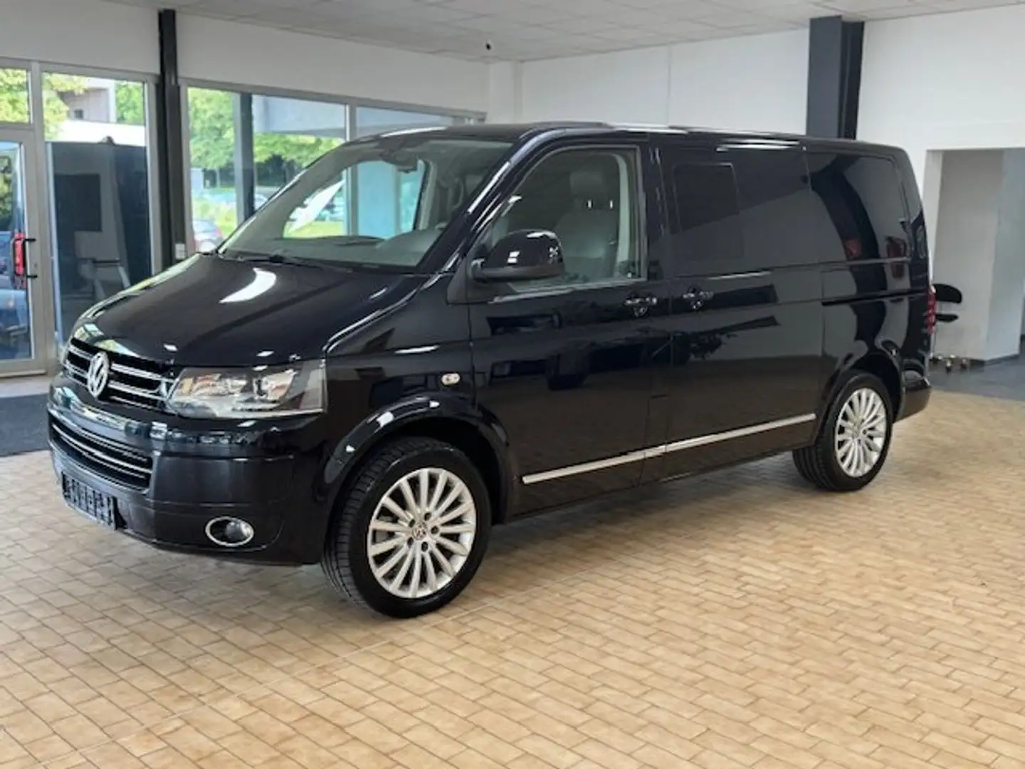 Volkswagen T5 Multivan Highline TSI 204PS *SHD *STHZ *Rate 299€ Schwarz - 2