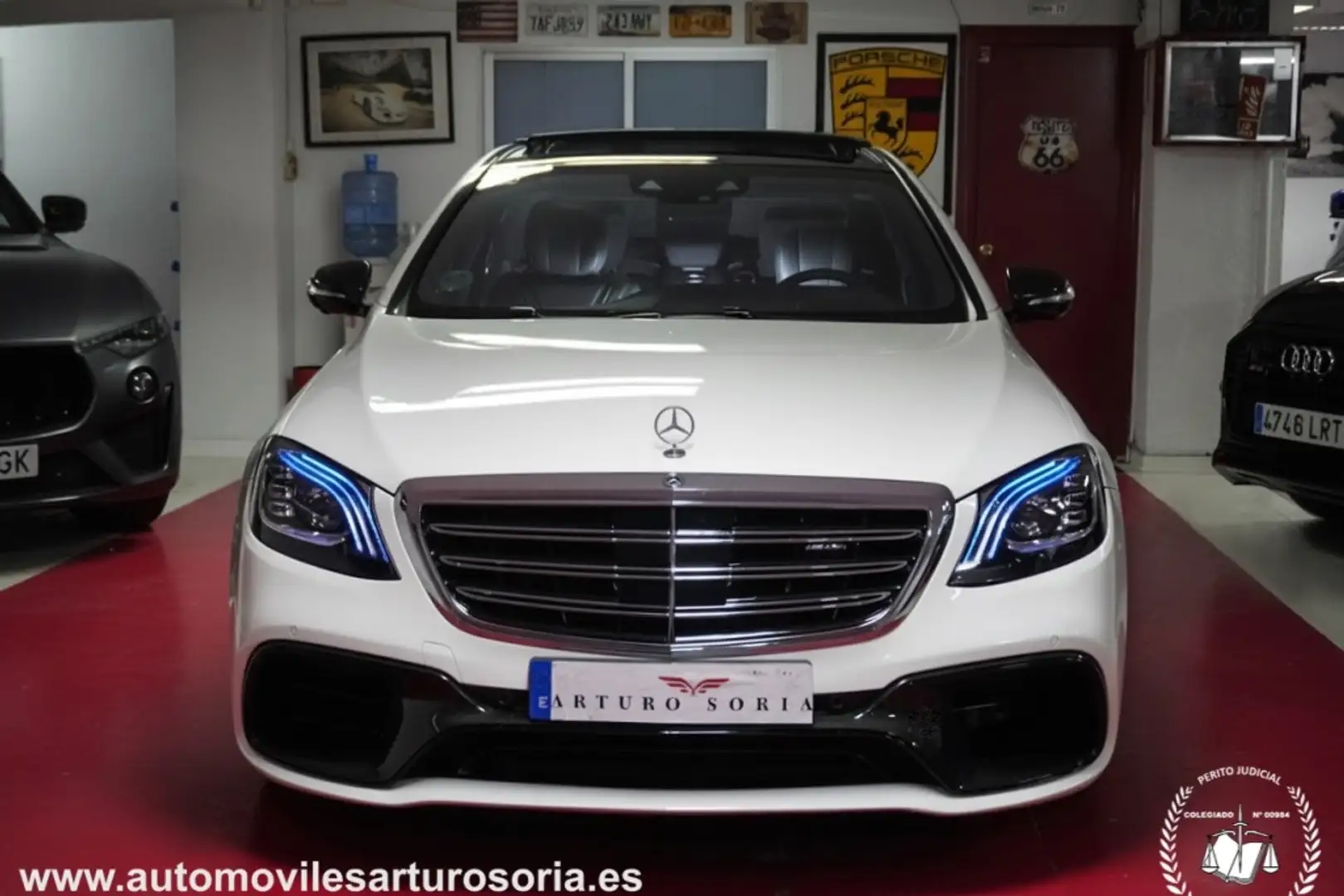 Mercedes-Benz S 63 AMG 4Matic Largo Aut. Blanco - 2