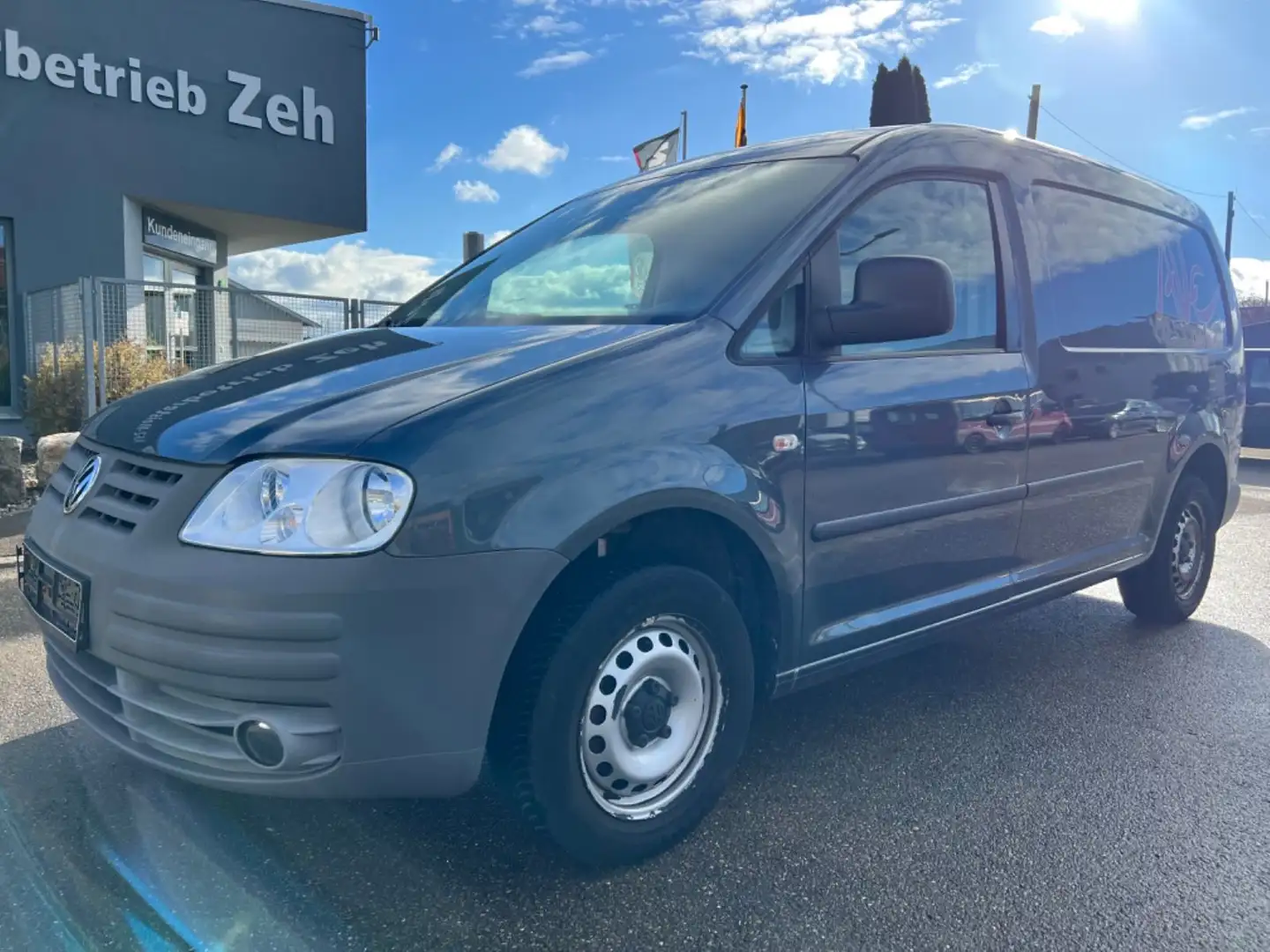 Volkswagen Caddy Maxi Kasten lang 78.000 km TÜV Neu Gris - 1