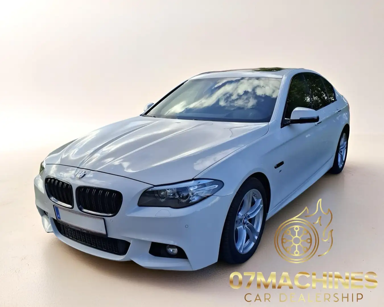 BMW 520 520 d Blanc - 1
