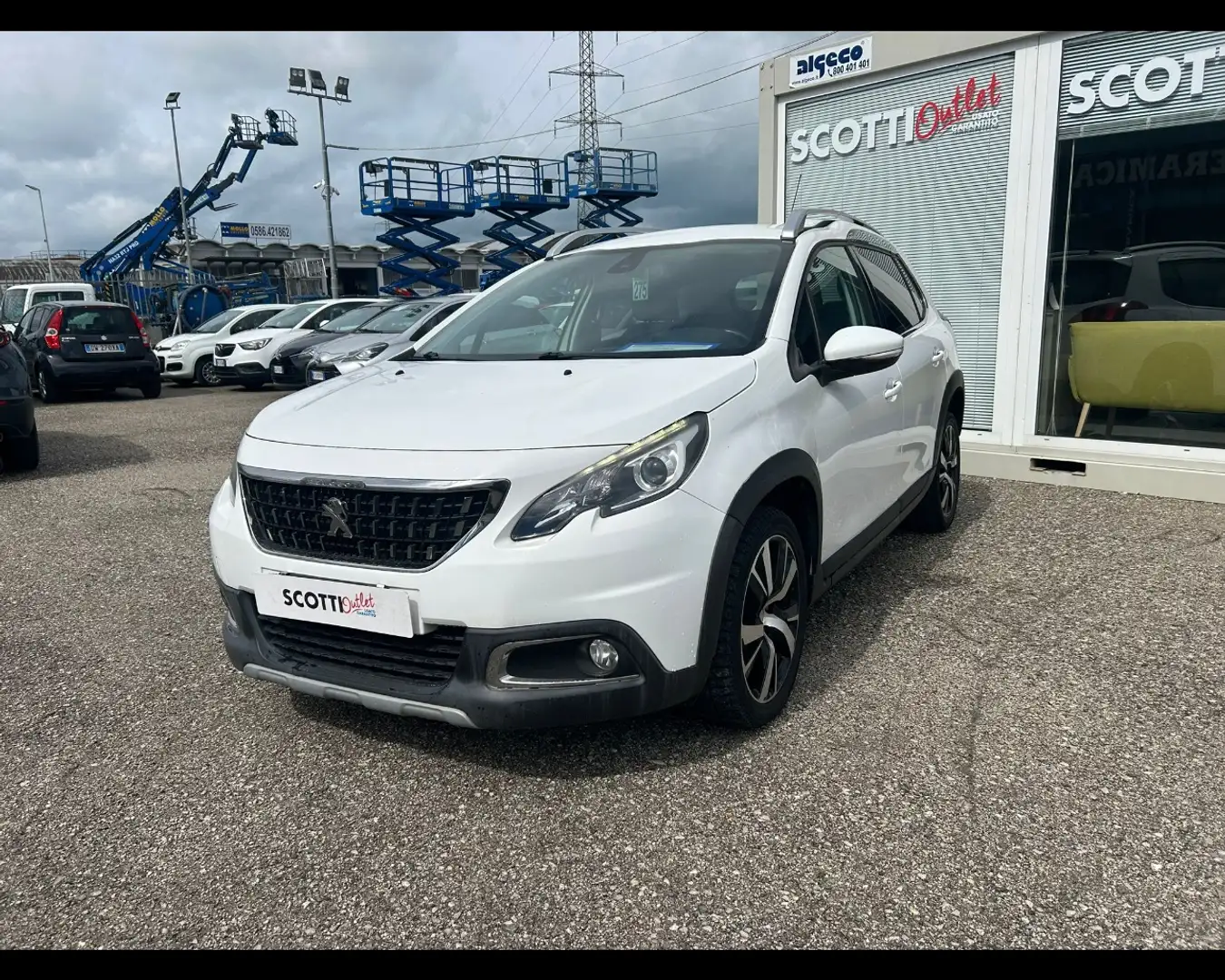 Peugeot 2008 BlueHDi 100 Allure Blanc - 1