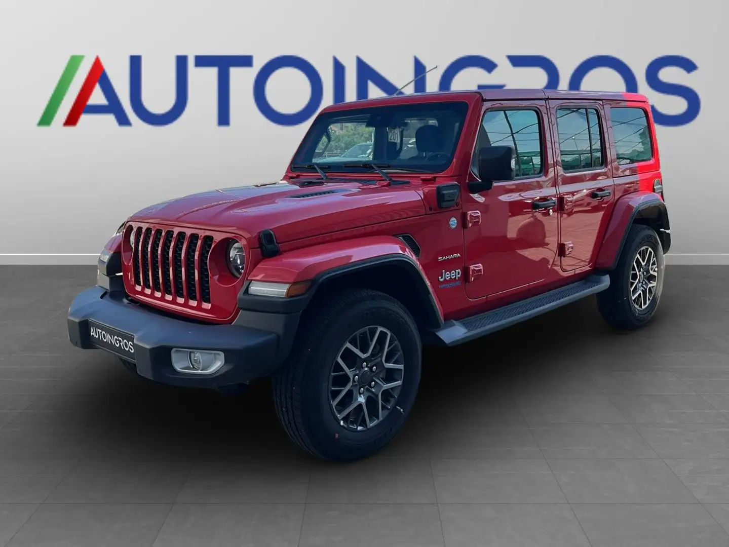 Jeep Wrangler Phev Sahara 2.0 4xe Phev 380cv At8 Roşu - 1