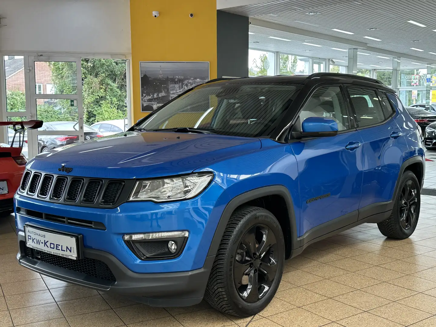 Jeep Compass 1.6 Longitude FWD *KEY GO*SPuR*PTS* Bleu - 1