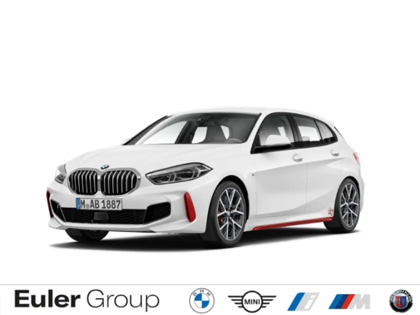 BMW 128 ti M-Sport HUD Navi Memory Sitze Soundsystem LED S Weiß - 1