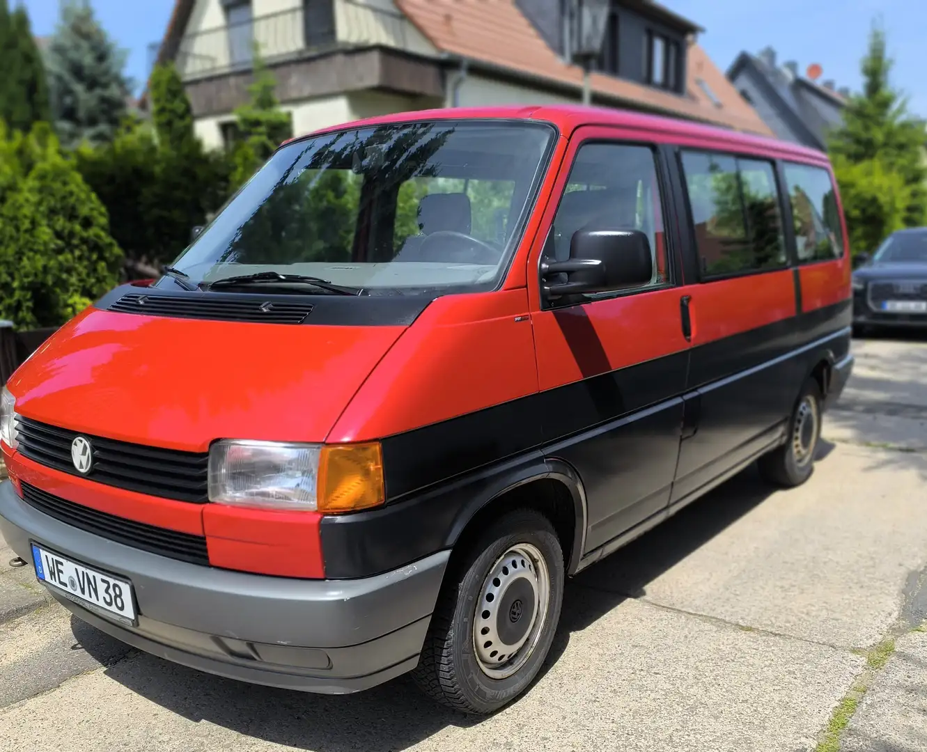 Volkswagen T4 Multivan 2,0 L / TÜV - 2/2027 Rojo - 1