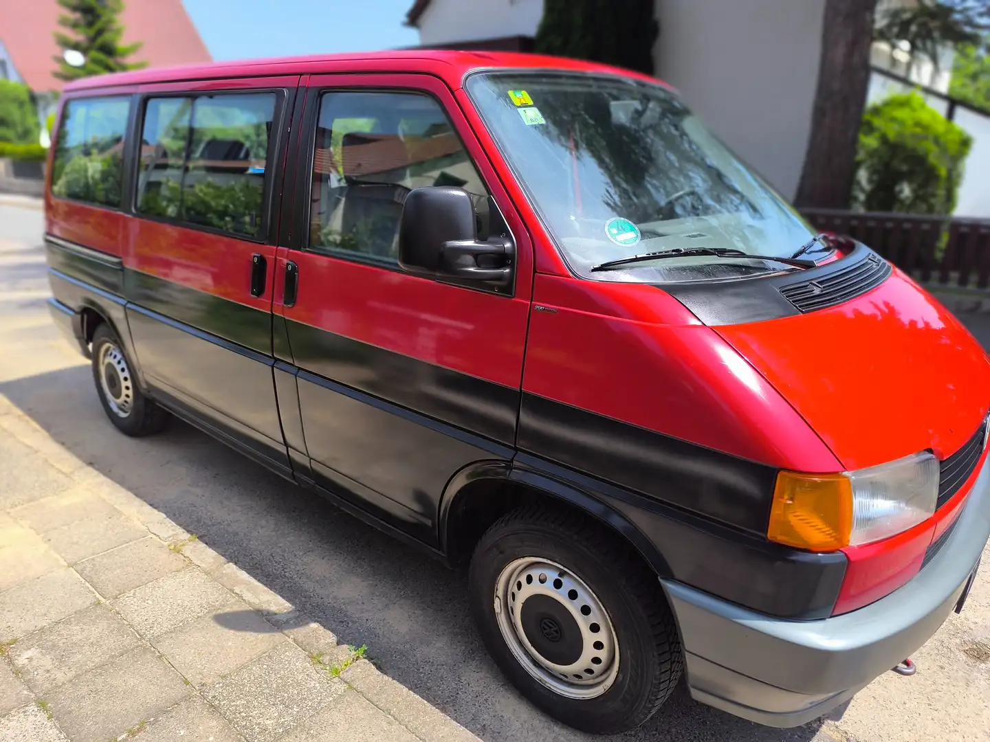 Volkswagen T4 Multivan 2,0 L / TÜV - 2/2027 Rojo - 2