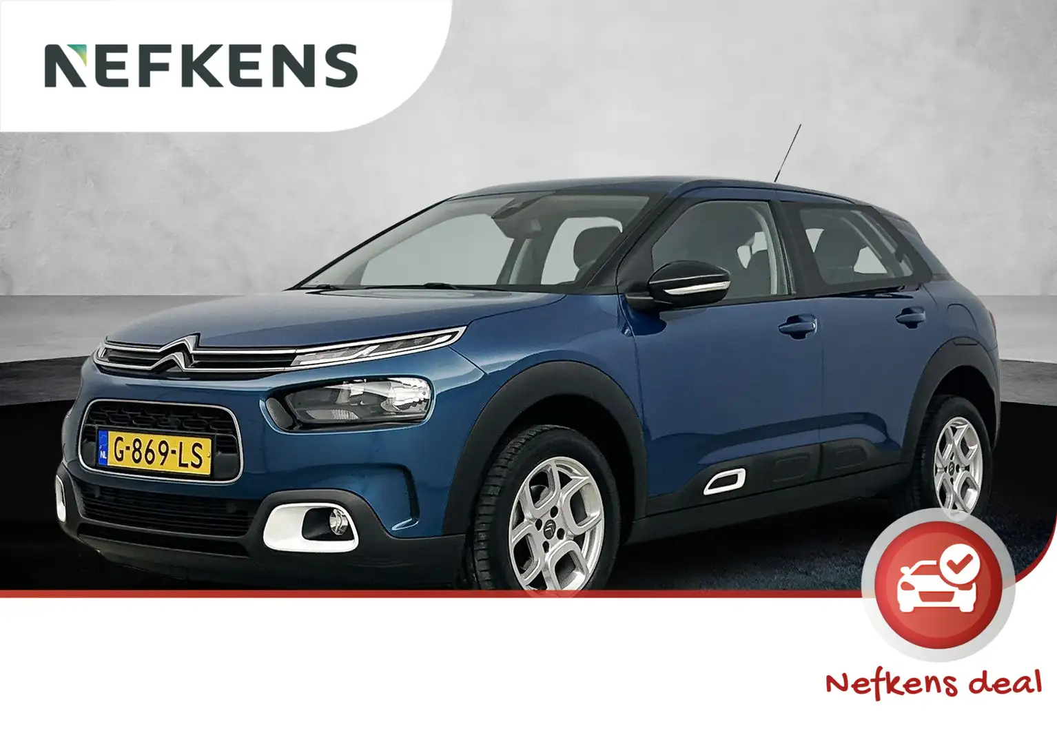 Citroen C4 Cactus 110pk Business | 1ste eigenaar | Parkeersensoren | Albastru - 1