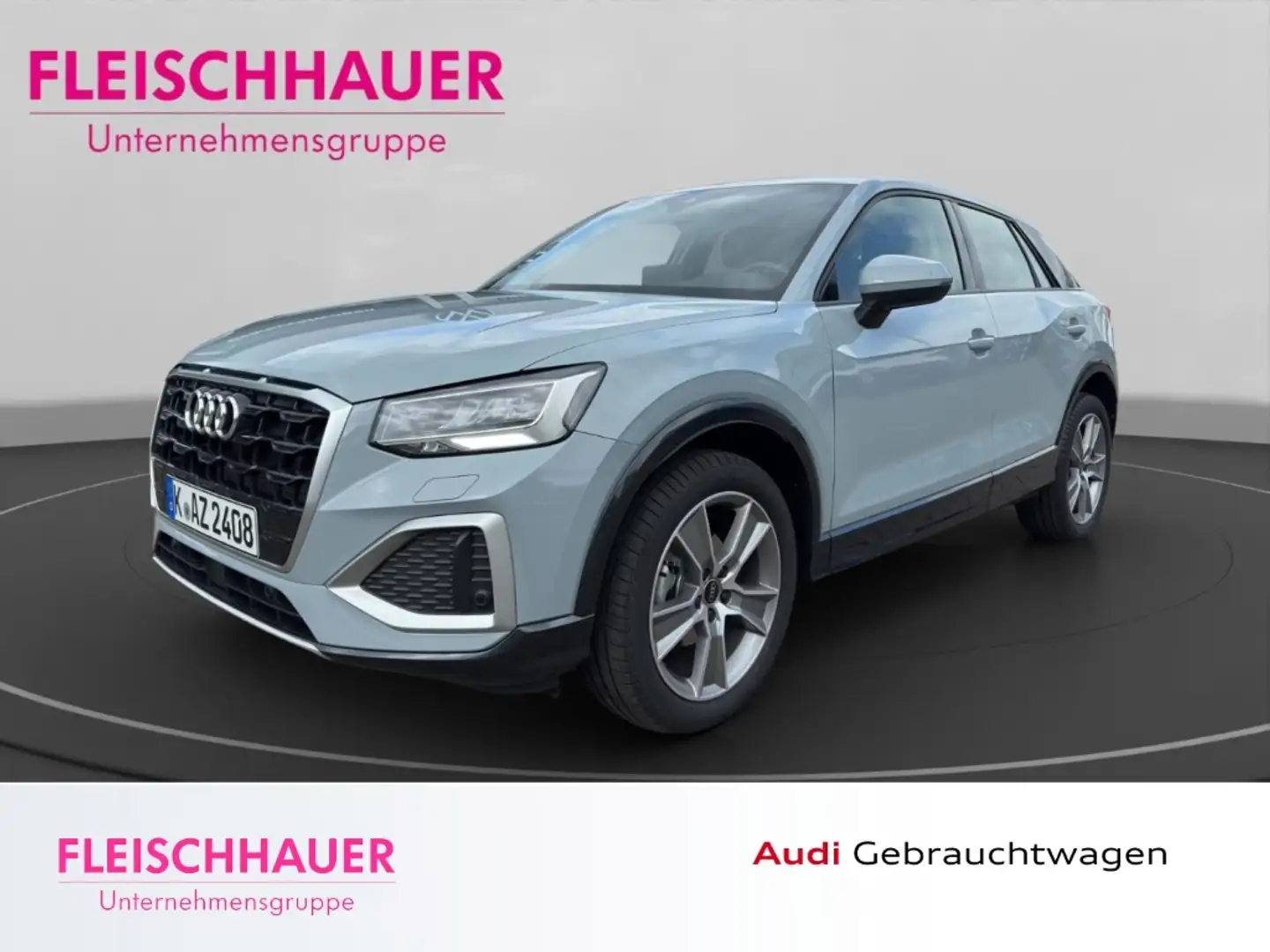 Audi Q2 advanced 35 TFSI CARPLAY+LED+KEYLESS+RFK+SHZ Grau - 1