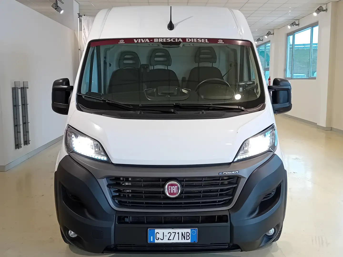 Fiat Ducato Furgone Lastrato 35q Mh2 122cv BATTERIA 47kwh Bianco - 1