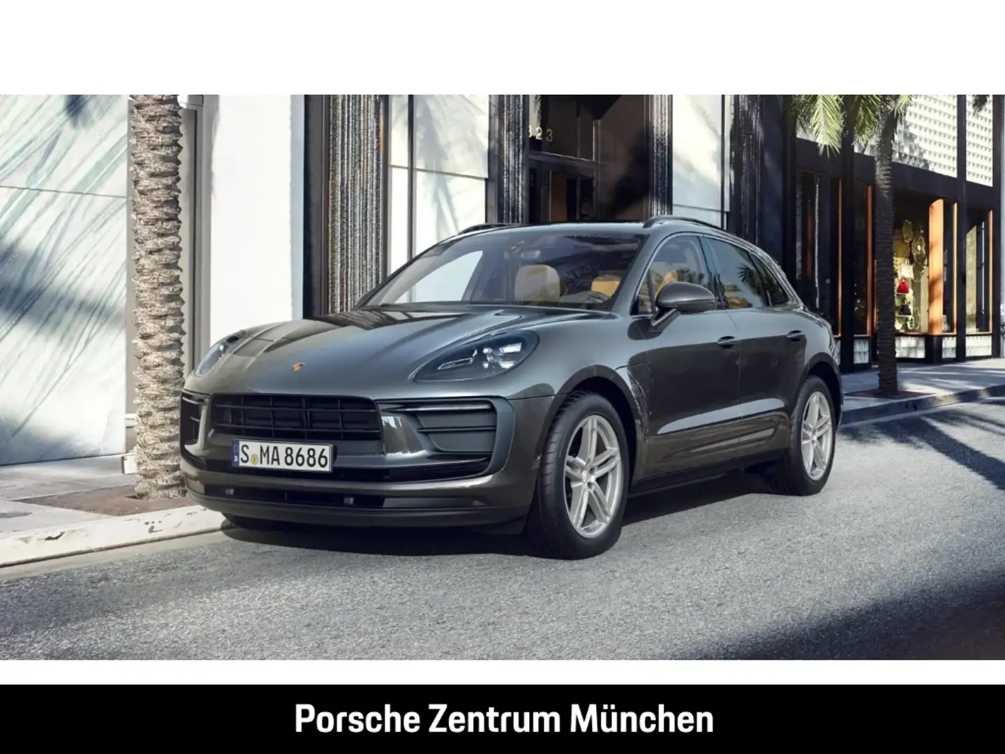 Porsche Macan Panoramadach Rückfahrkamera LED Grijs - 1