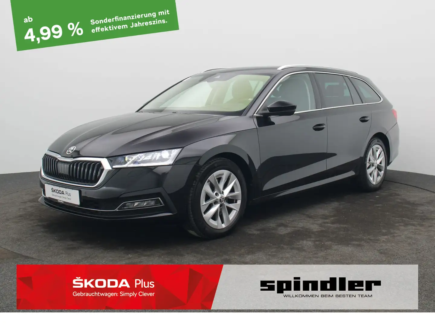 Skoda Octavia Style 2.0 TDI / Matrix, Navi, AHK, LED Noir - 1