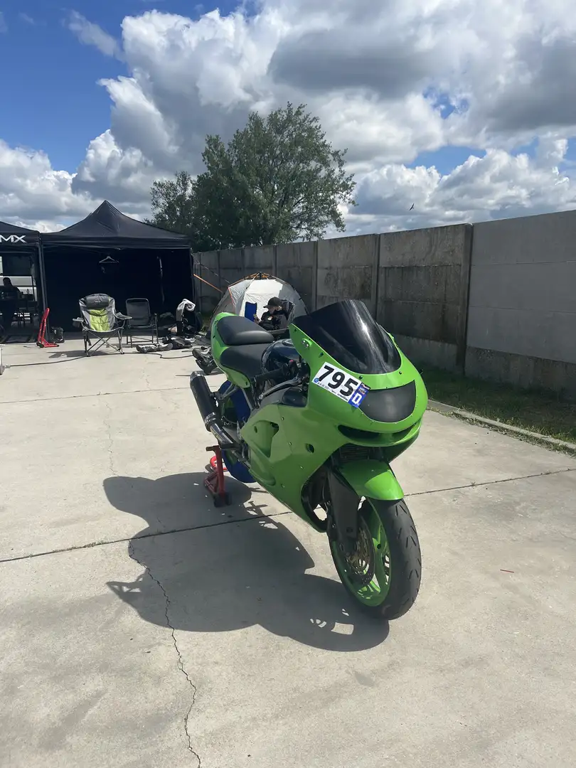 Kawasaki ZX 600 Kawasaki ZX6R 600G Renn-Umbau Зелёный - 2