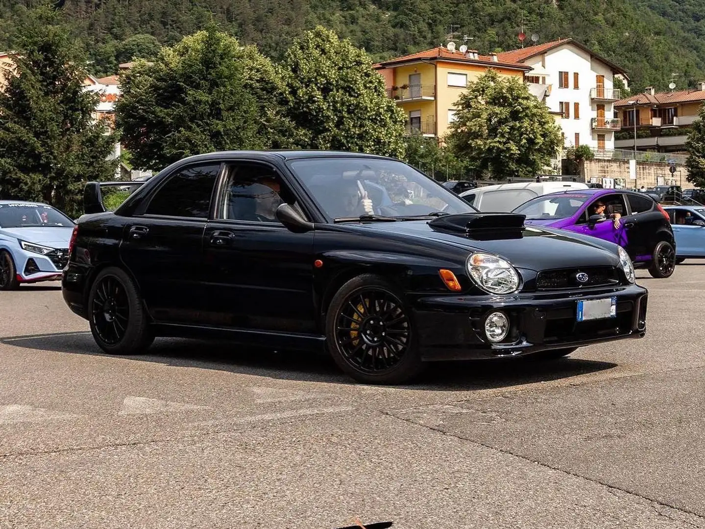 Subaru Impreza Impreza II 2001 Berlina 2.0t STI awd Černá - 1