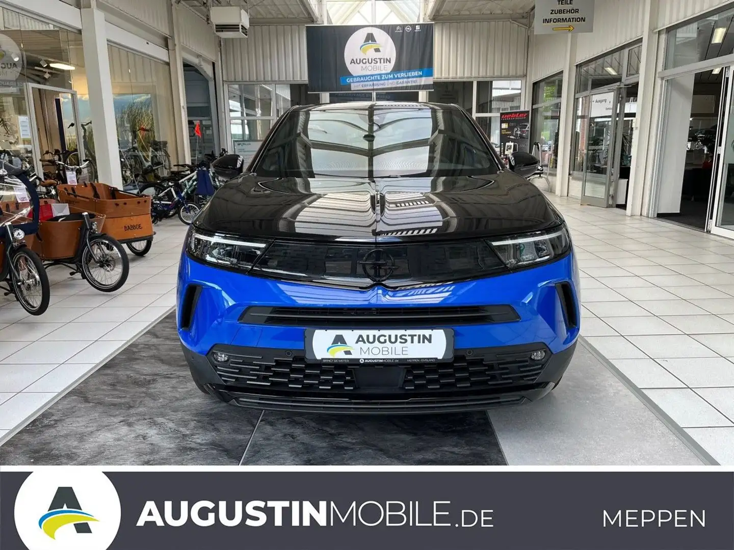 Opel Mokka GS Line 1.2 Turbo Automatik Blau - 2