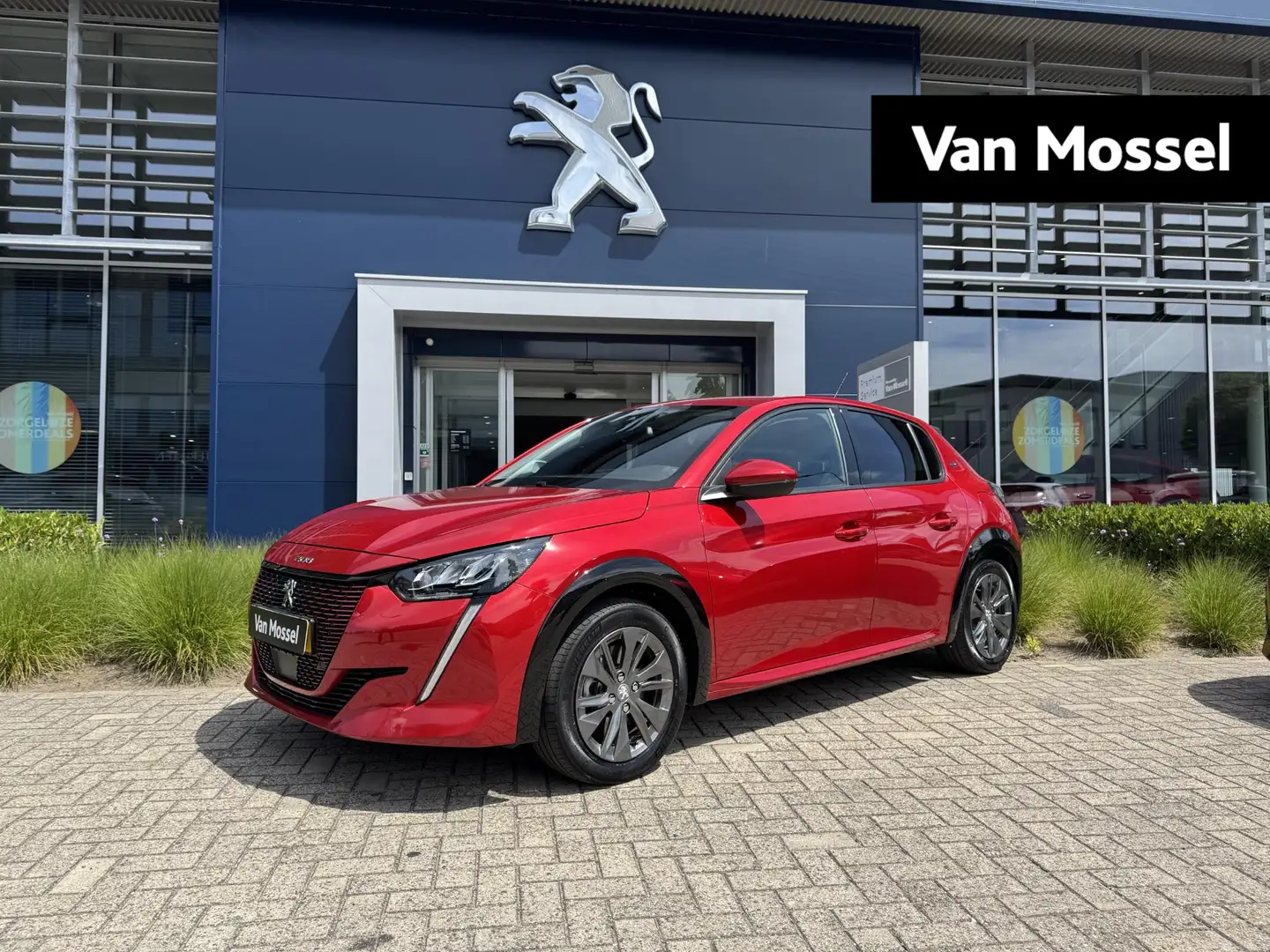 Peugeot e-208 EV Blue Lease Allure 50 kWh Rood - 1