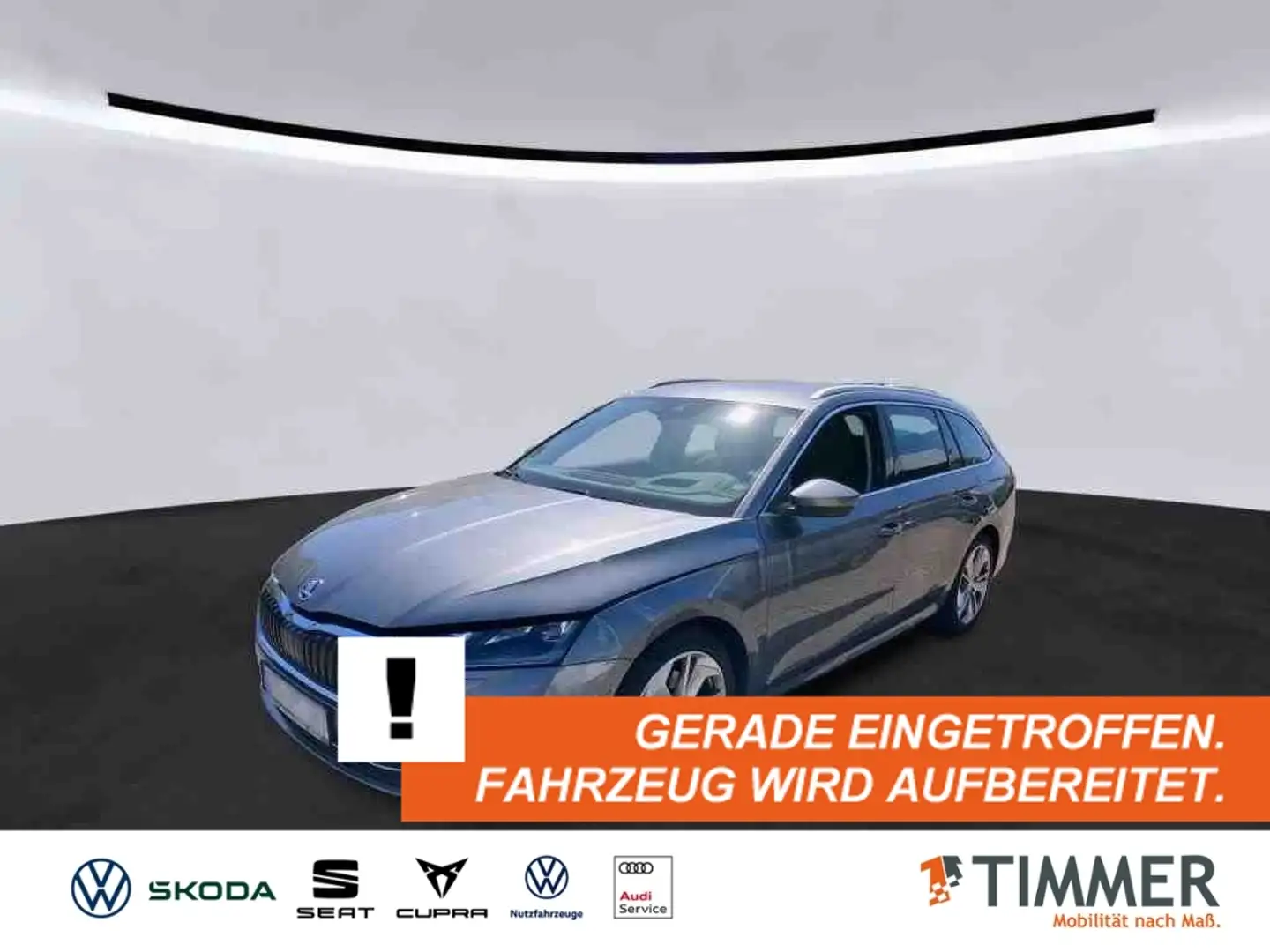Skoda Octavia Combi 2.0 TDI DSG STYLE *MATRIX *LEDER *ACC *RKAM Grau - 1