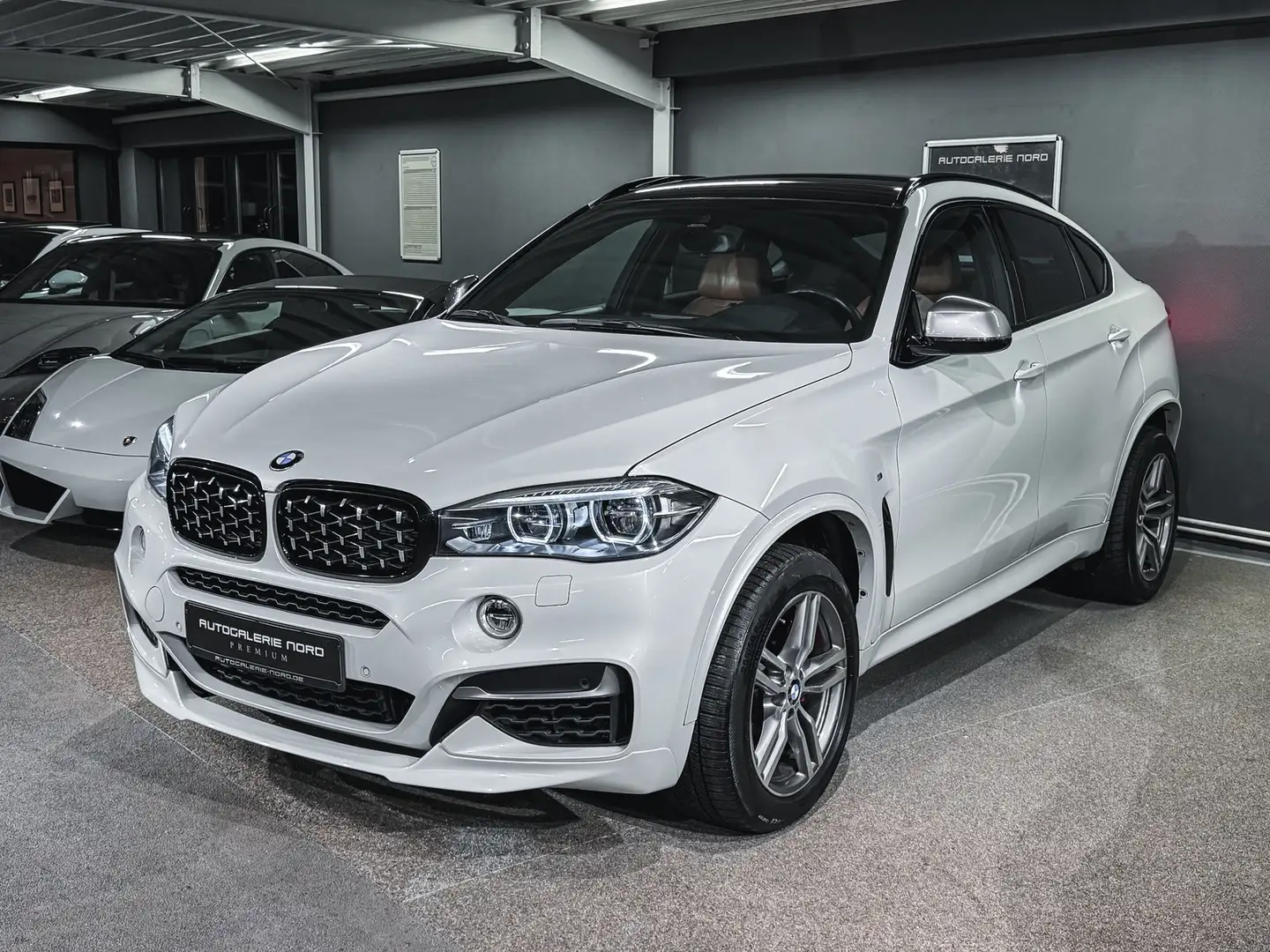 BMW X6 M50 d Pure Extravagance+adapt.Light Weiß - 2