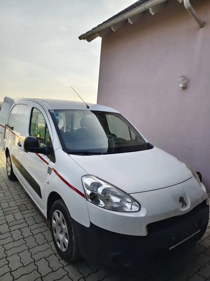 Peugeot Partner Partner 1,6 HDi 75 FAP Active Weiß - 2