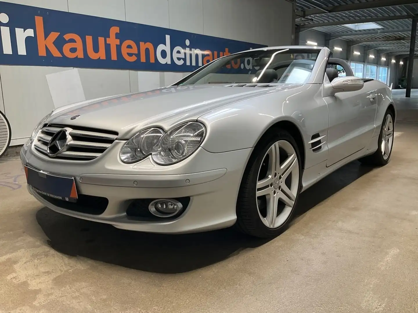 Mercedes-Benz SL 500 5.5 EVO V8 387CV  SOLO 92000KM ! Argintiu - 1
