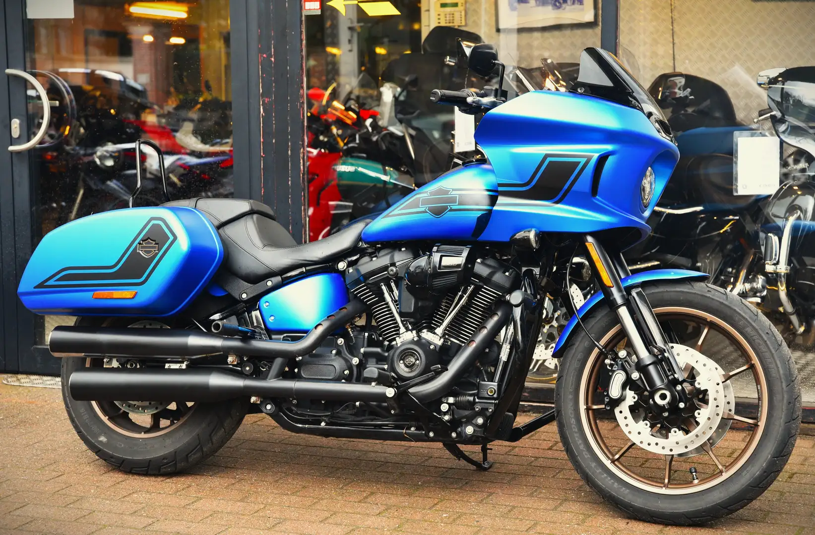 Harley-Davidson Lowrider ST ***MOTO VERTE*** Azul - 1