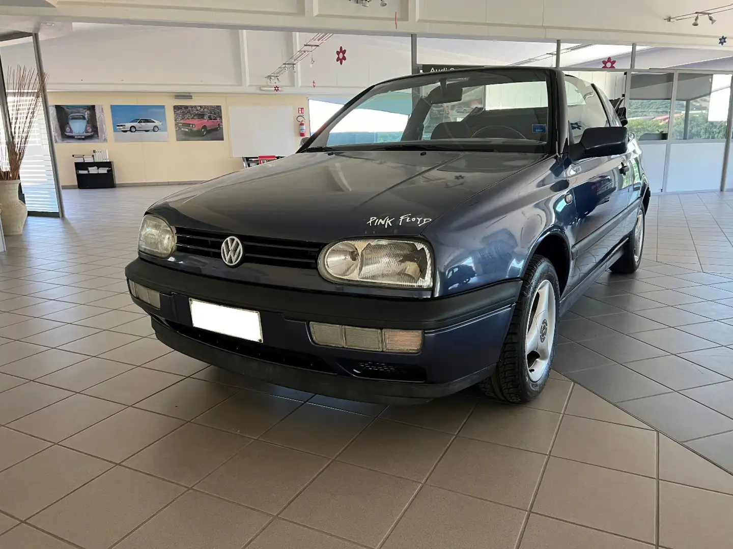 Volkswagen Golf Cabriolet 1.8/75 CV cat Pink Floyd KARMAN Blu/Azzurro - 2