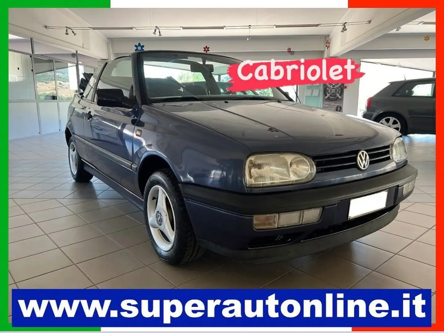 Volkswagen Golf Cabriolet 1.8/75 CV cat Pink Floyd KARMAN Blu/Azzurro - 1