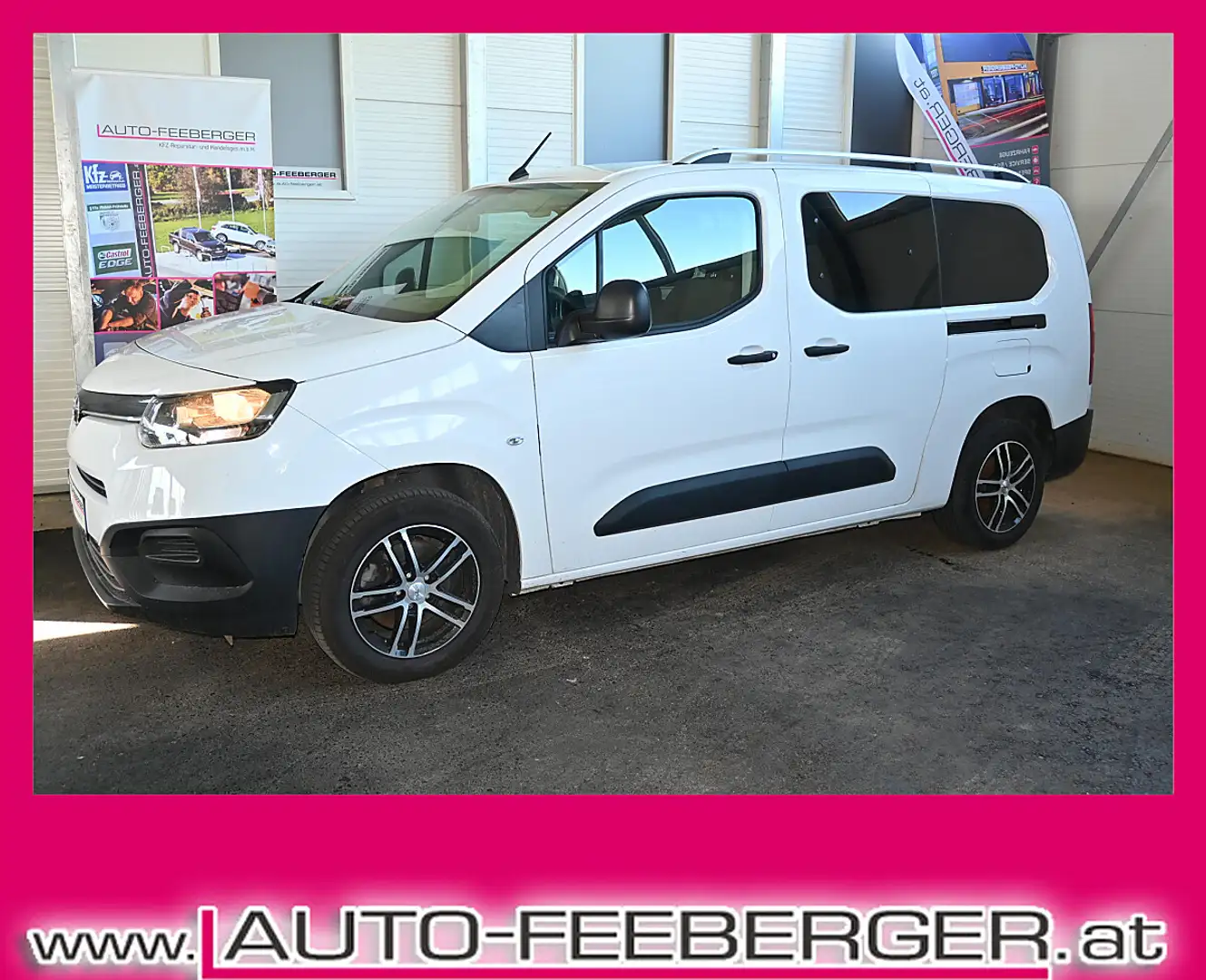 Toyota Proace City 1.5 D-4D L1 Comfort Doppelkabiner mit verschieb... Weiß - 1