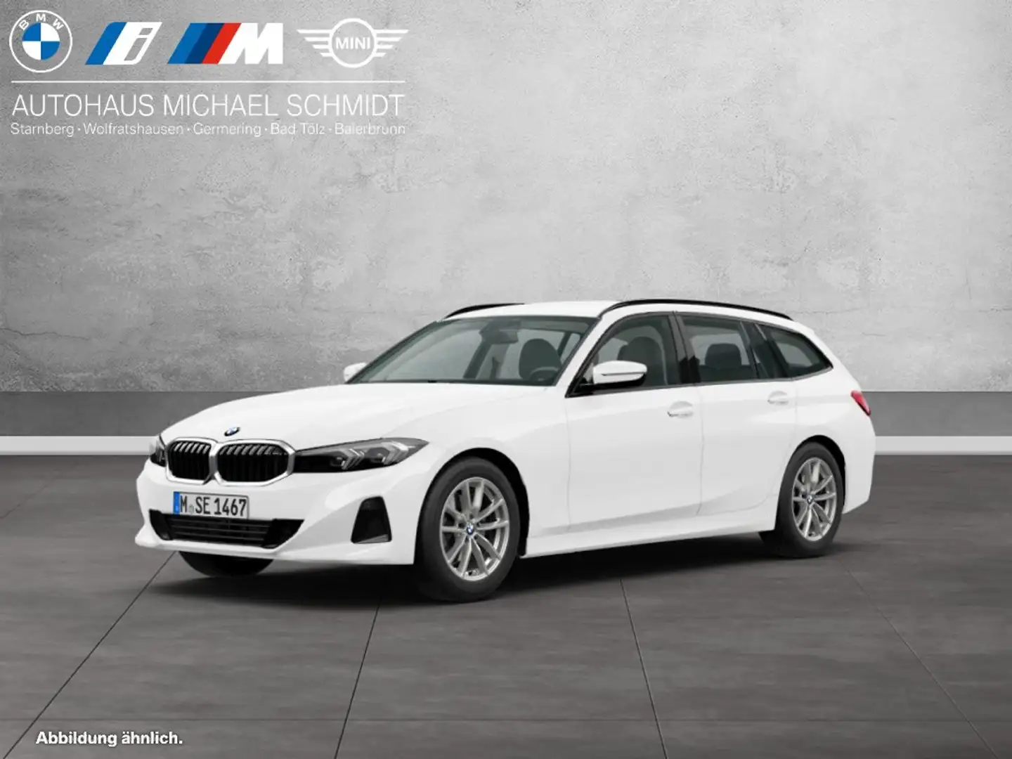 BMW 318 i Touring DAB LED RFK Tempomat Parkassistent Weiß - 1
