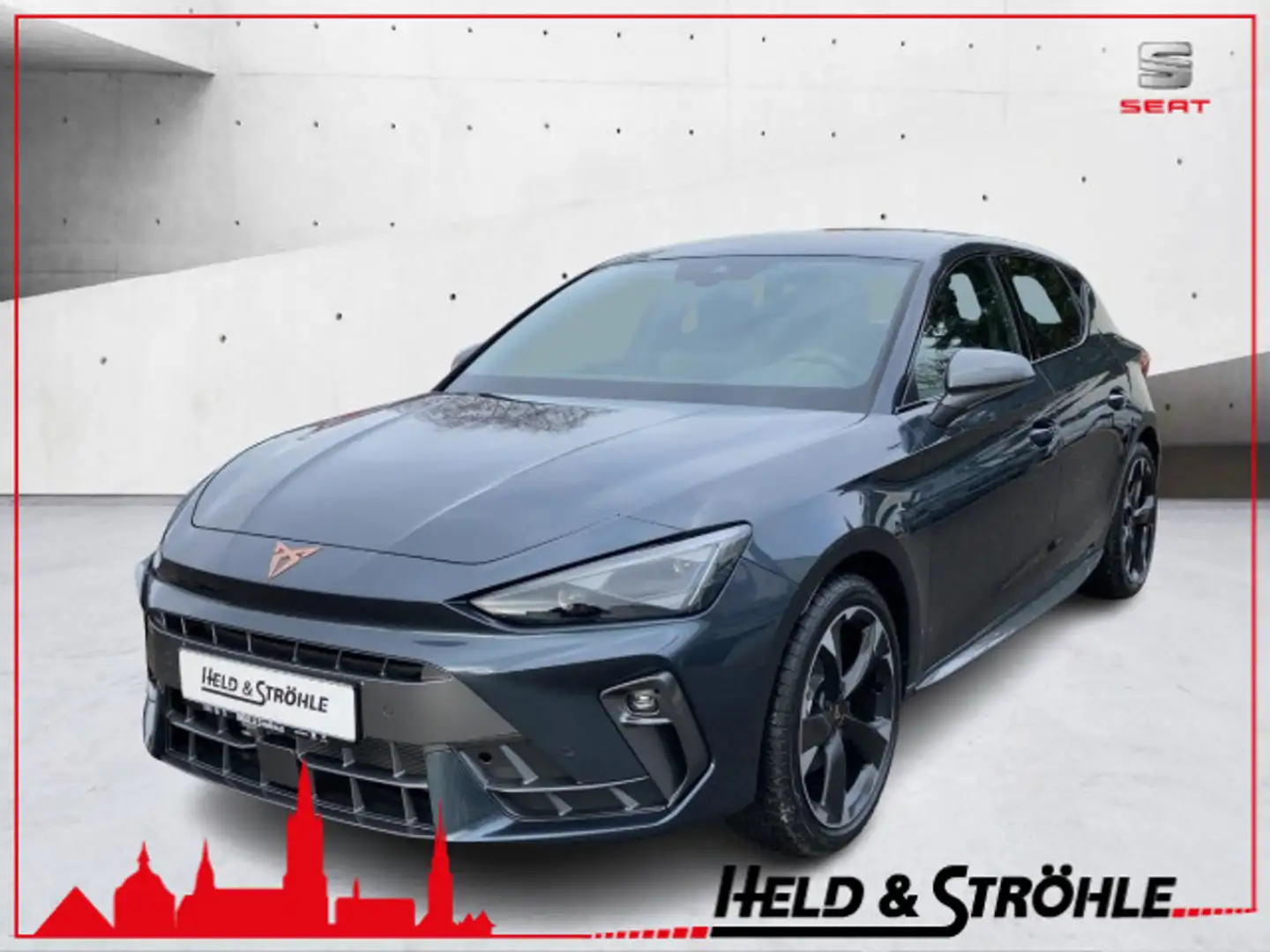 CUPRA Leon 1.5 eTSI 110 kW (150 PS) SHZ R-KAM Gris - 1