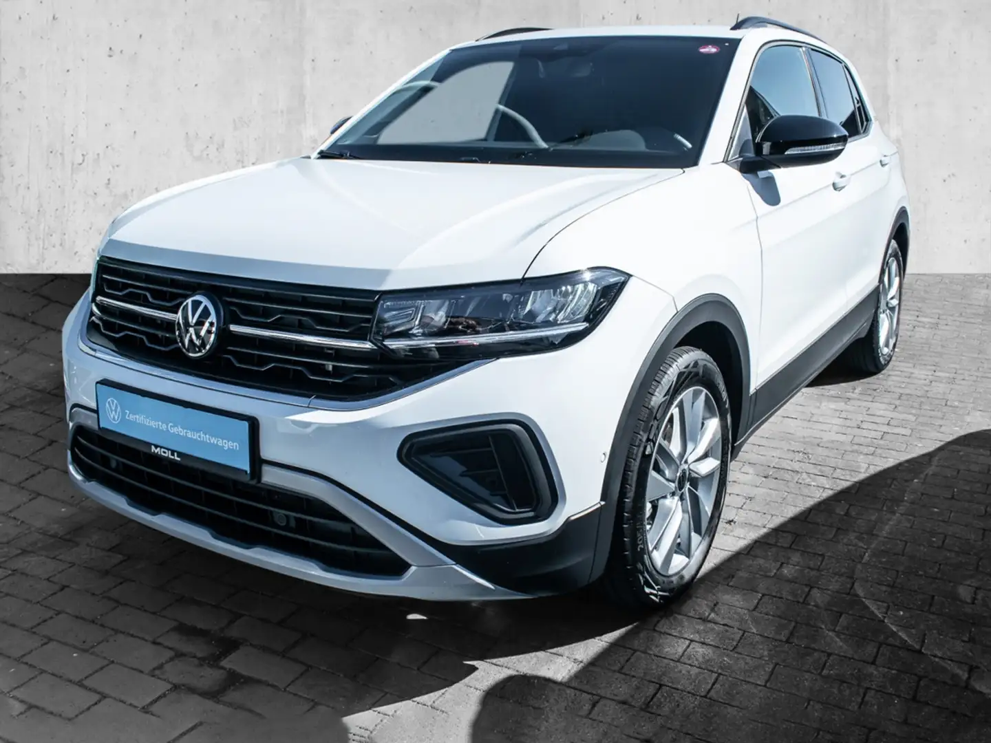Volkswagen T-Cross 1.5 TSI DSG Life MATRIX 2xKLIMA ACC AUT Weiß - 2