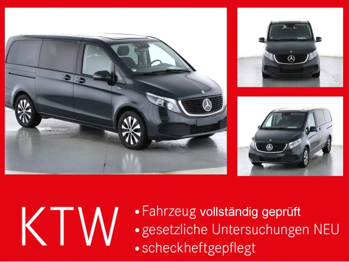 Mercedes-Benz EQV 300 lang,7Sitze,2xelektr.Schiebetür,EasyPack Vert - 1