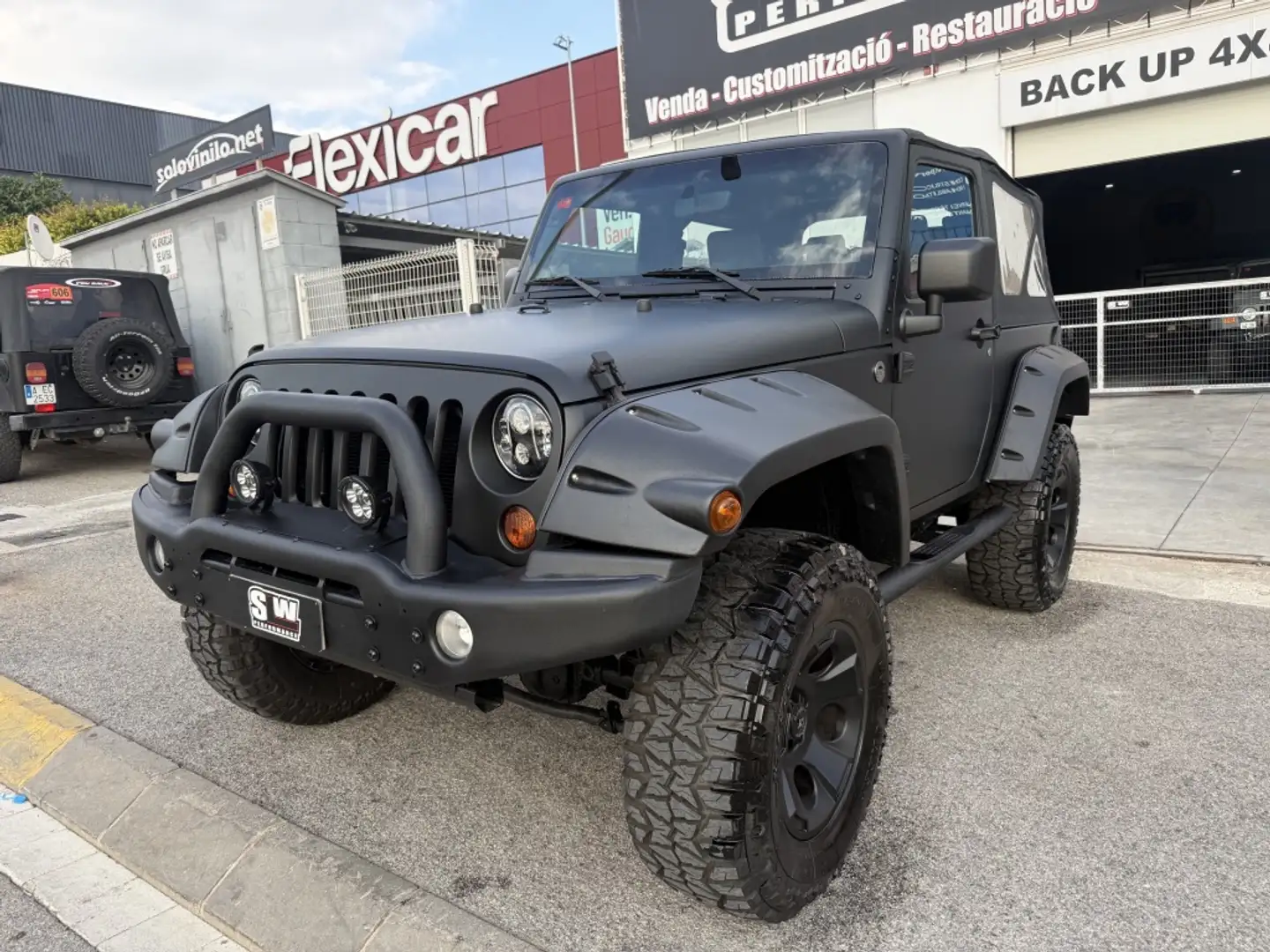 Jeep Wrangler 3.8 V6 Rubicon AT Negro - 1