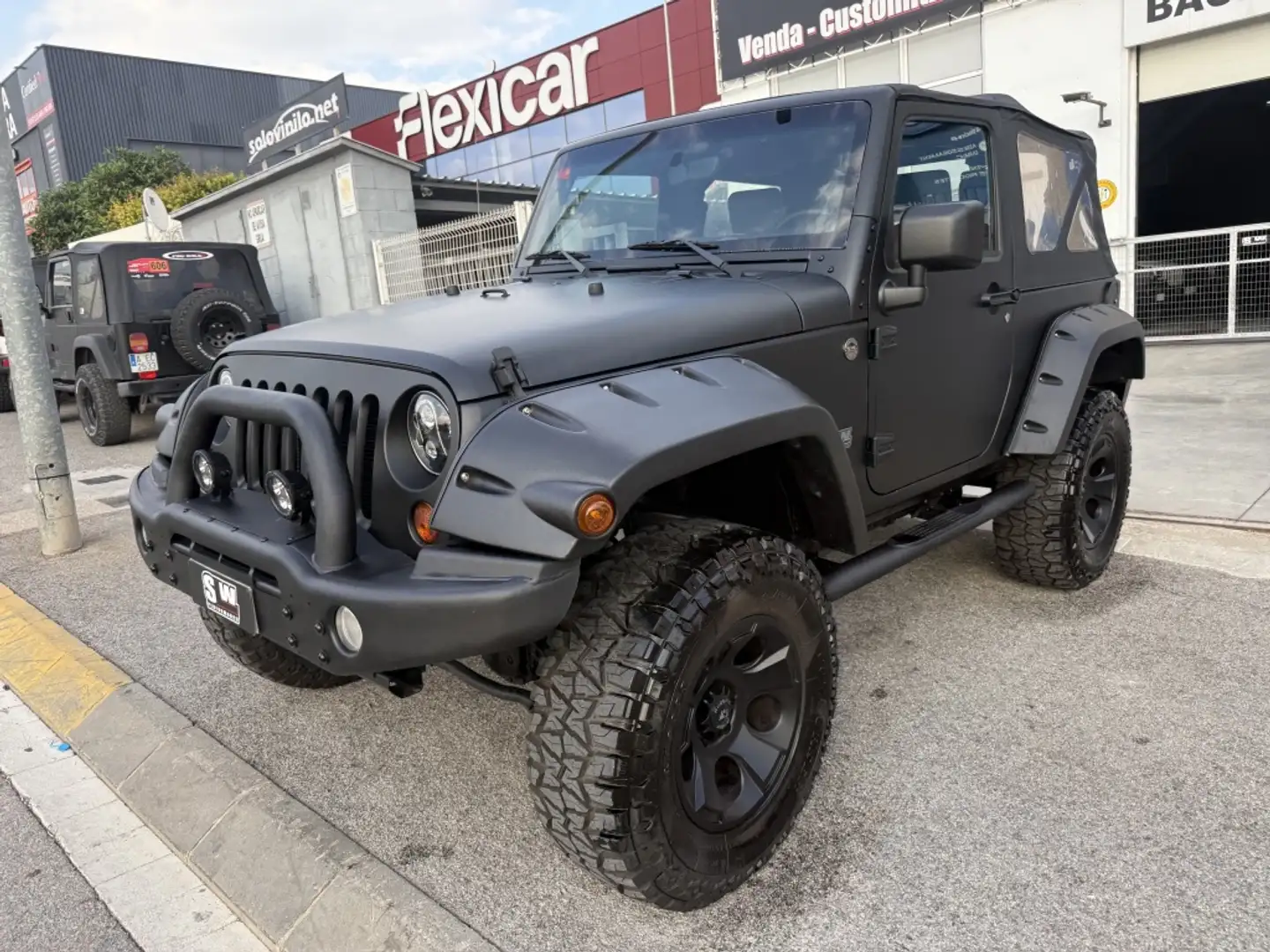 Jeep Wrangler 3.8 V6 Rubicon AT Negro - 2